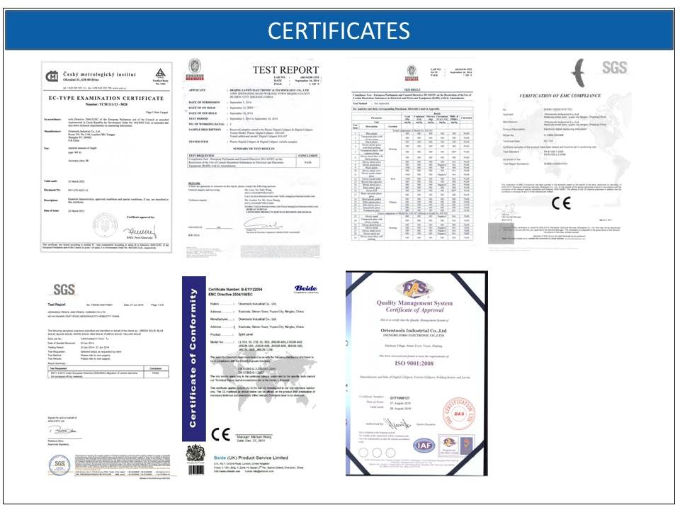 Certifications Display