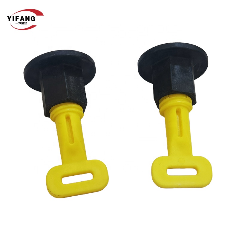 Modern 50pcs Reusable &amp; Recyclable Stainless Steel &amp; Plastic Tlock Tile Leveling System With 2mm-6mm Gap Tile Level Tools