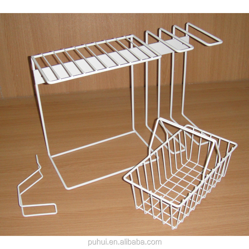 Wall Mounted Metal Wire Home Storage Garden Tools Storage Organizer Rack