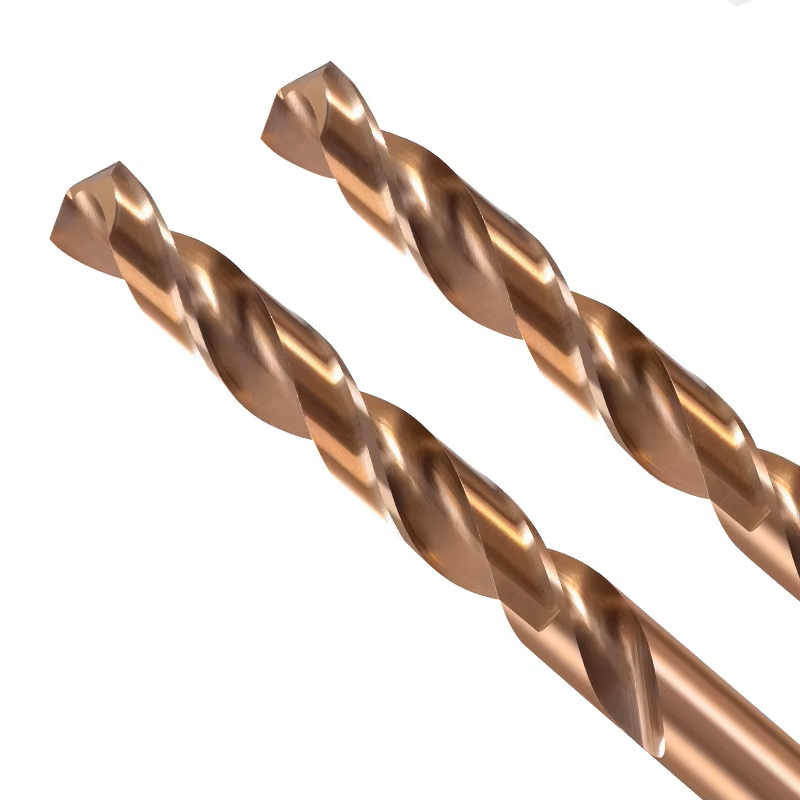 M35 Cobalt Twist Drill Bit HSS Spiral Flute Metal Drilling Tool for Stainless Steel Alloy Hard Material Precision Machining
