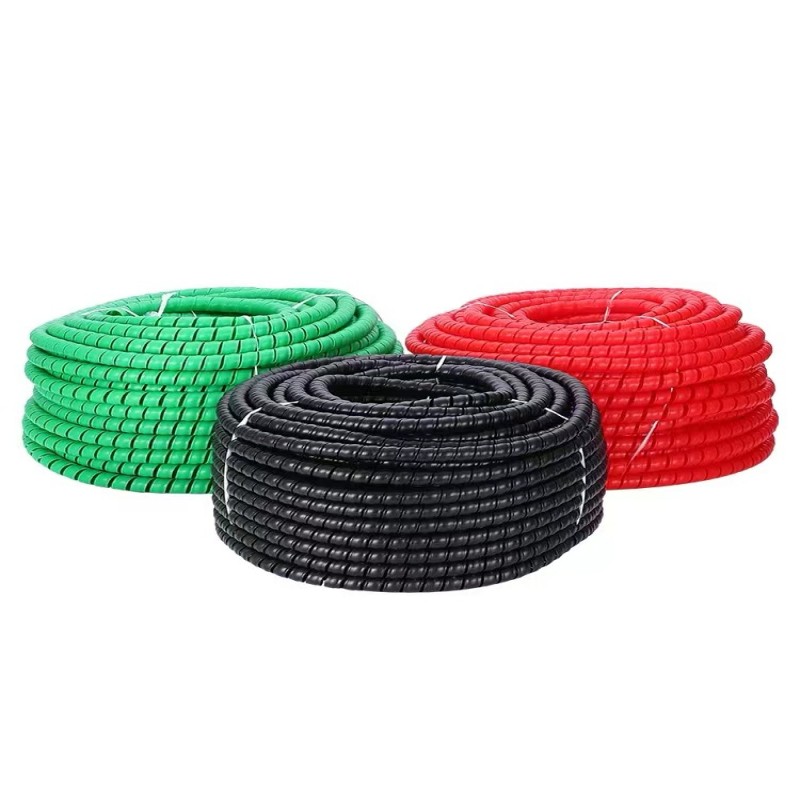 High Quality Protective Spiral Hose Guard Plastic PP Polypropylene Hydraulic Hose Protection Wrap