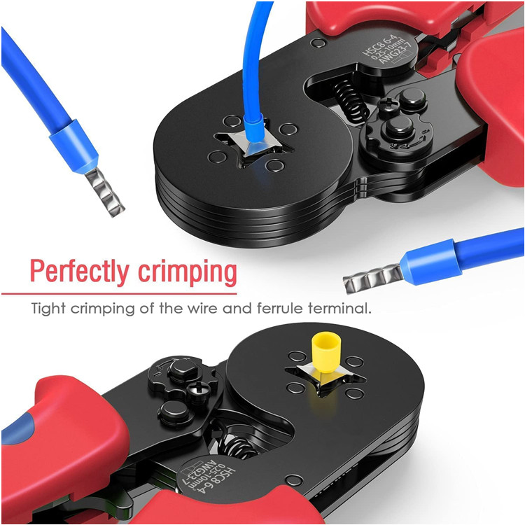 YTH Crimping Pliers Kit with 1200pcs Wire Ferrules Wire Crimper Tool Set for Electrical Wiring
