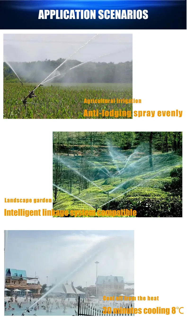 Powerful Impact Sprayer Irrigation System Watering Tool