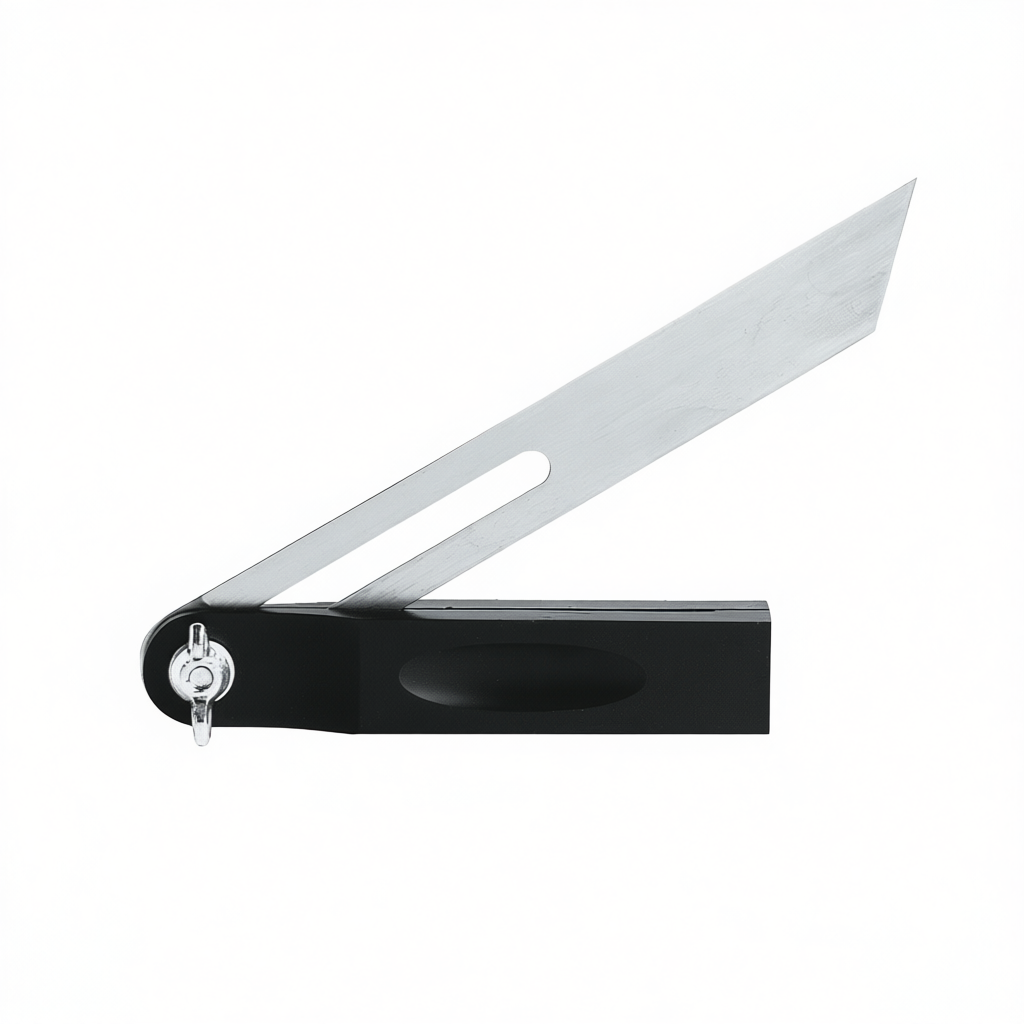Adjustable False Square With Locking Mechanism For Precision Measuring And Layout Work