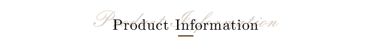 Product Information Detail