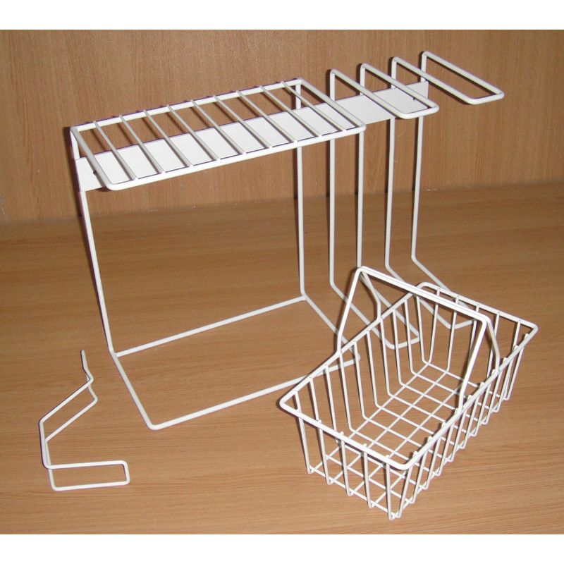 Wall Mounted Metal Wire Home Storage Garden Tools Storage Organizer Rack