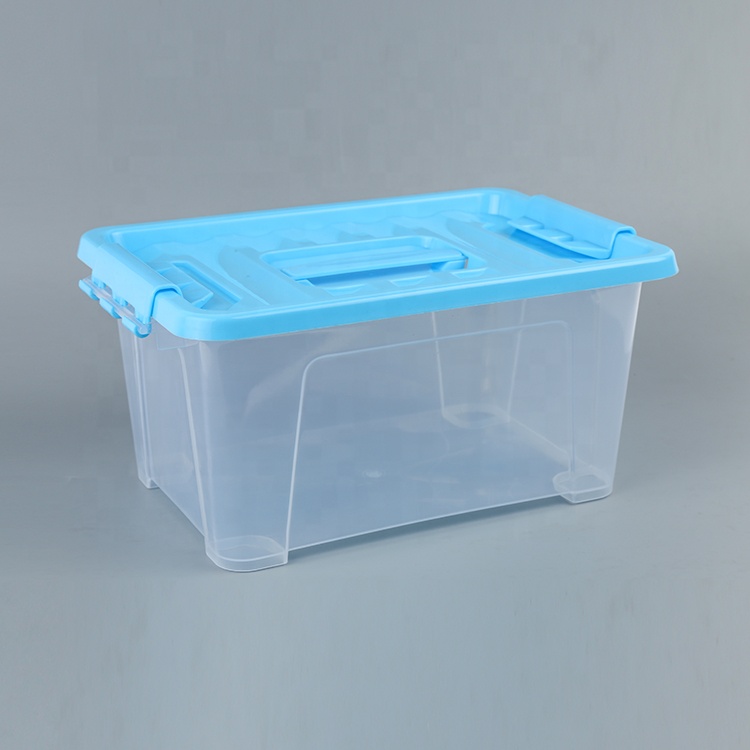 Best Price Large PP Plastic Thickened Lidded 19L Dustproof Multifunction Minimalist Tool Organizer Storage Box Solid Color 10kg