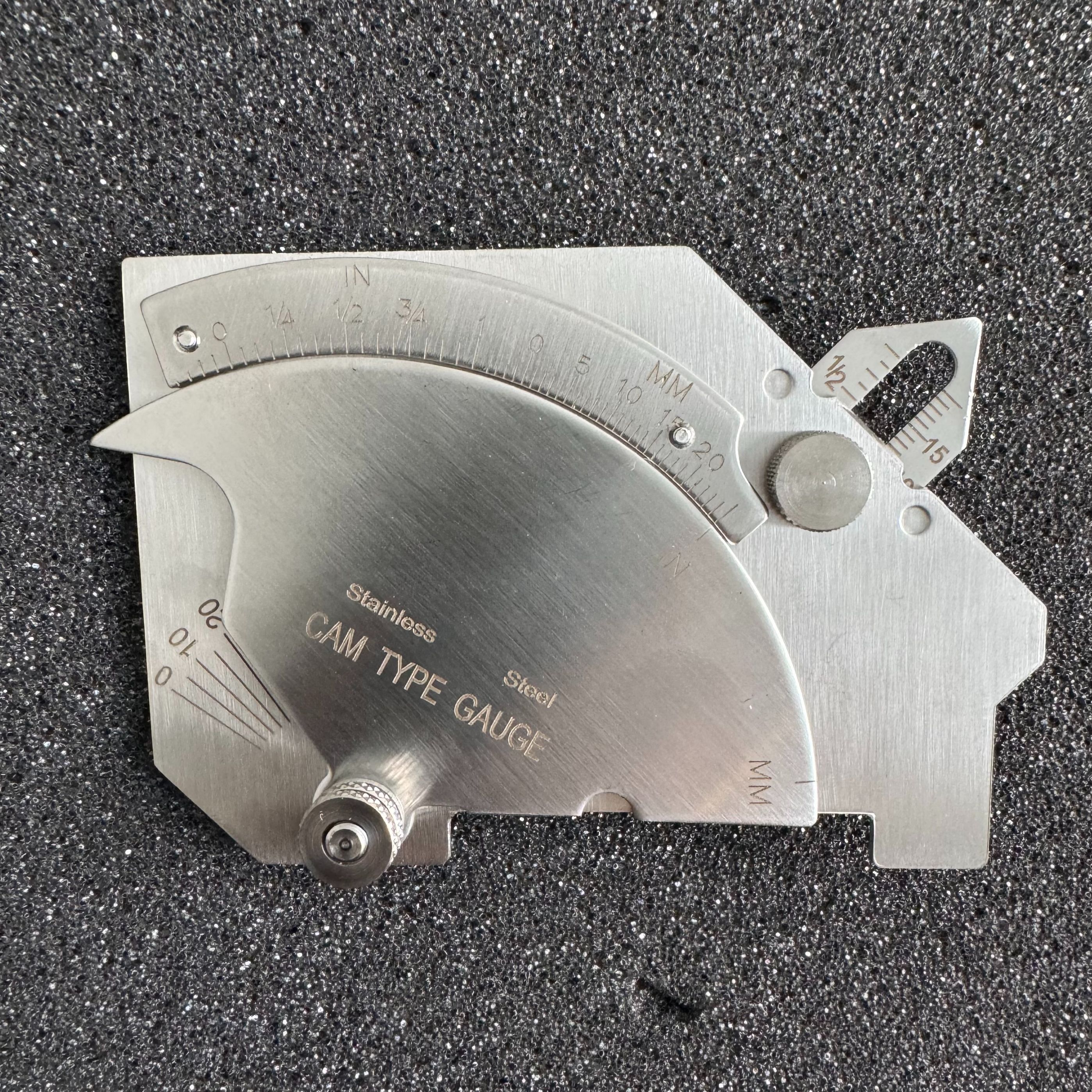 Welding Measuring Ruler Groove Angle Undercut Depth Ruler