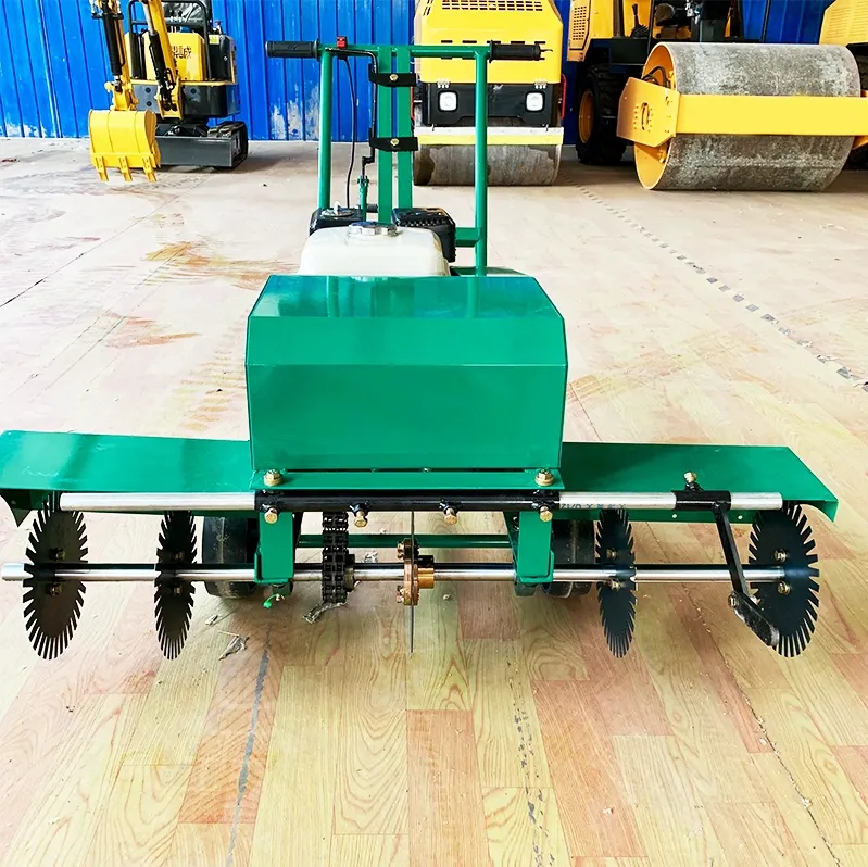 Natural Turf Transplanter and Lawn Cutting Machine for Efficient Turf Care