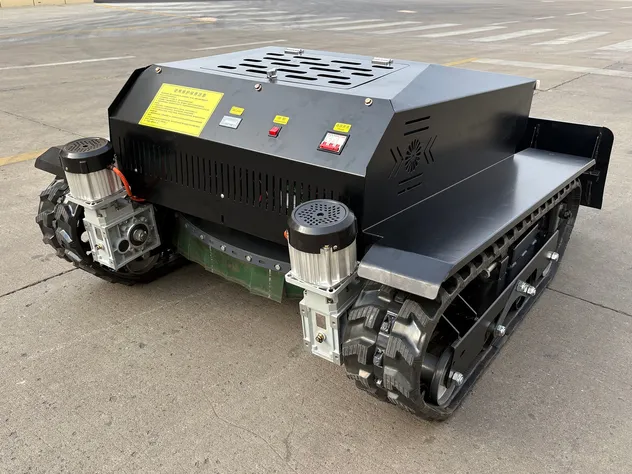 Robot Lawn Mower Side View