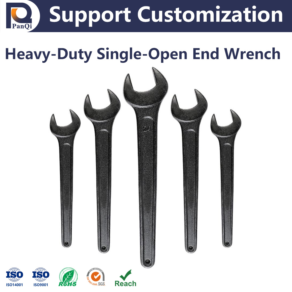 Car Repair Carbon Steel Metric DIY OEM Single Open End Hex Flat ANSI Standard M6-M16 Wrench