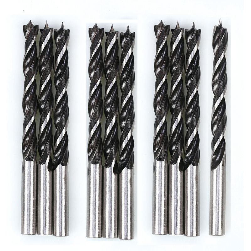 Strong Cutting Power Woodworking Drill Bit Set Table Drill with Tri Tip for Opening Holes Hand Drill Bits
