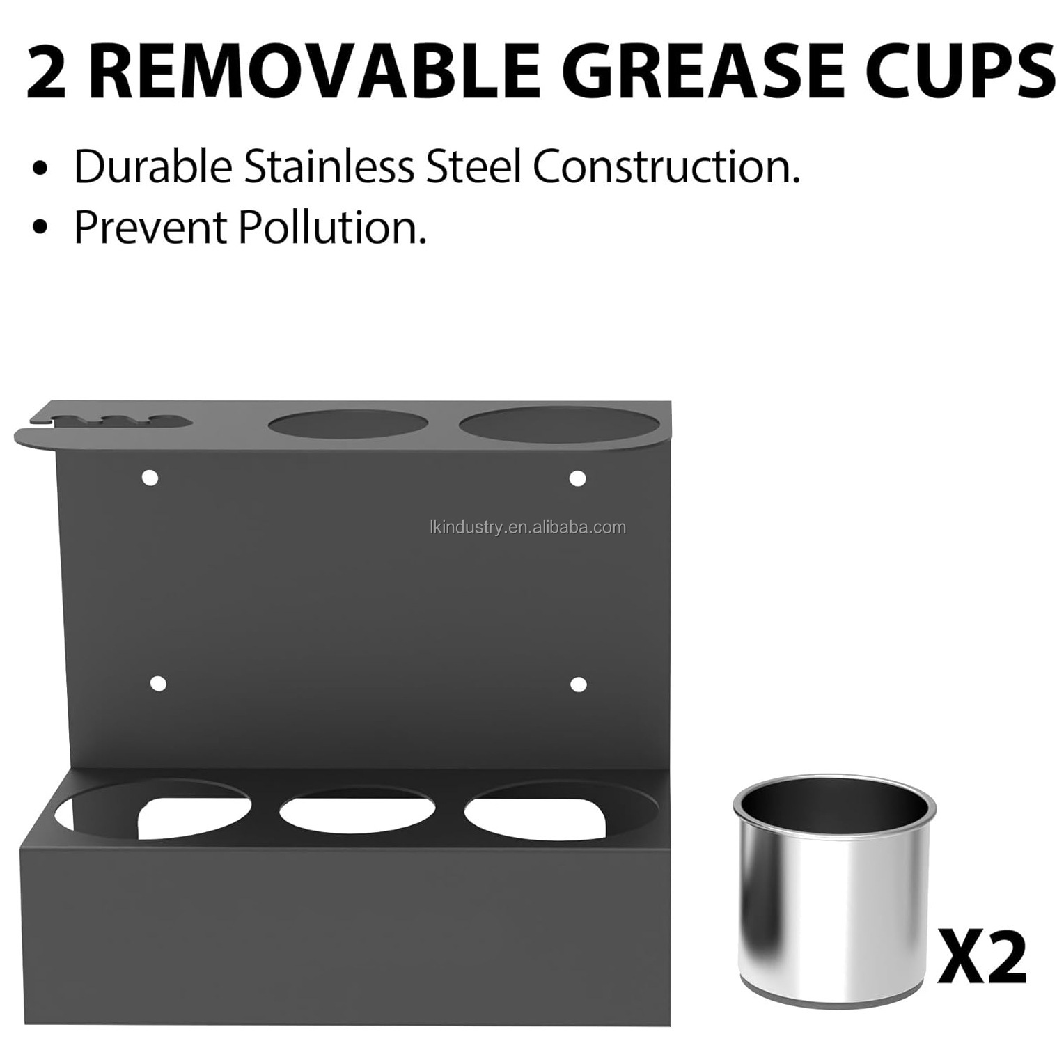 Grease Gun Storage Rack Wall Mounted