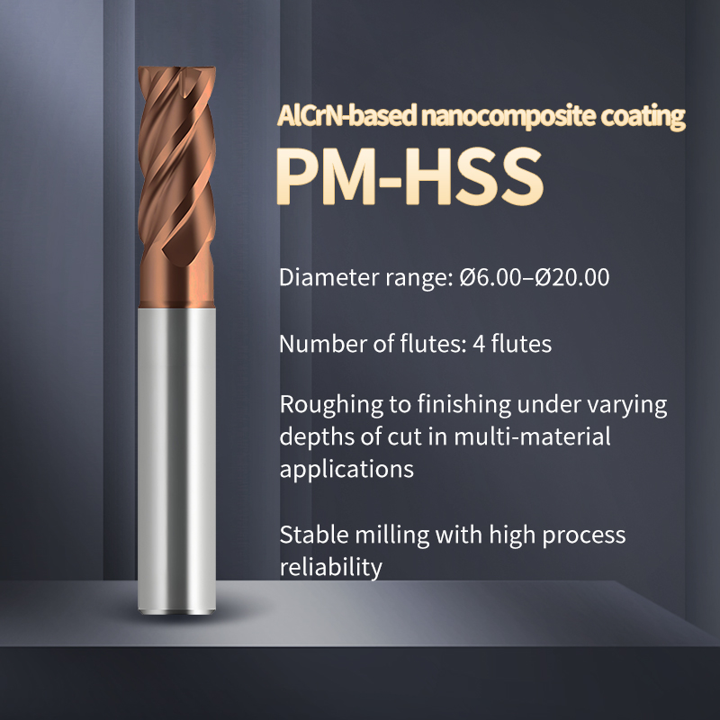 Solid Carbide Milling Cutter for High-temperature Alloys