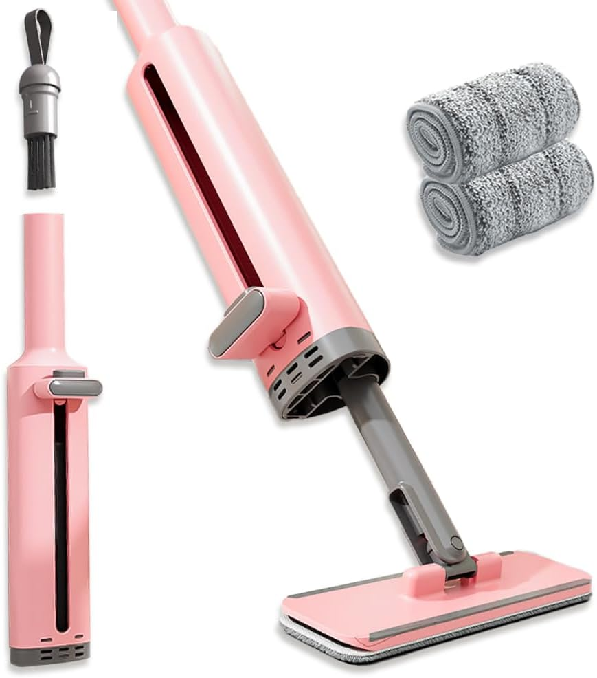 For Factory New Handheld Portable 180 Powerful Self Squeeze Steel Mini Mop Home Kitchen Cleaning Tool For Small Spaces