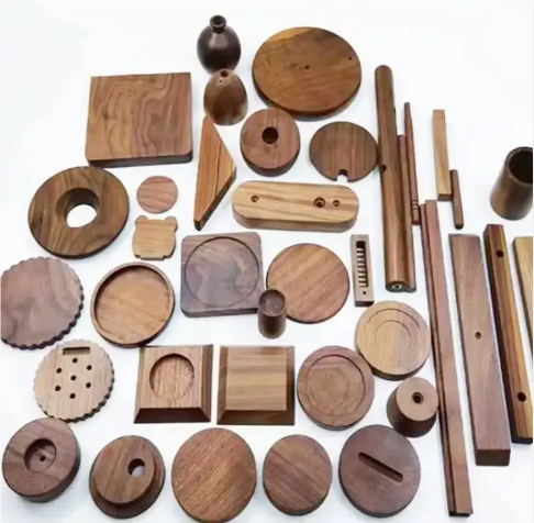 Professional Service Customization Tai Chi Ruler Wooden Base Walnut Beech Bamboo Nylon CNC Service