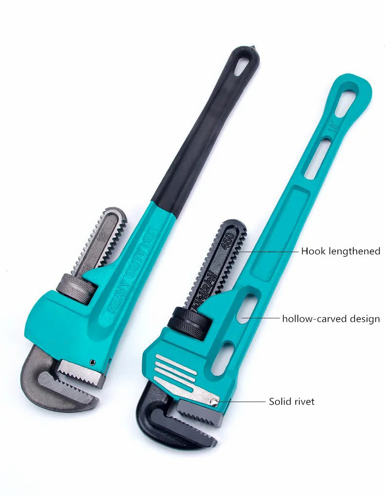 Factory Pipe Wrench Set Top Quality Wrench Tool Hand Tools for Plumbing 12 Inches -36inches Wrench