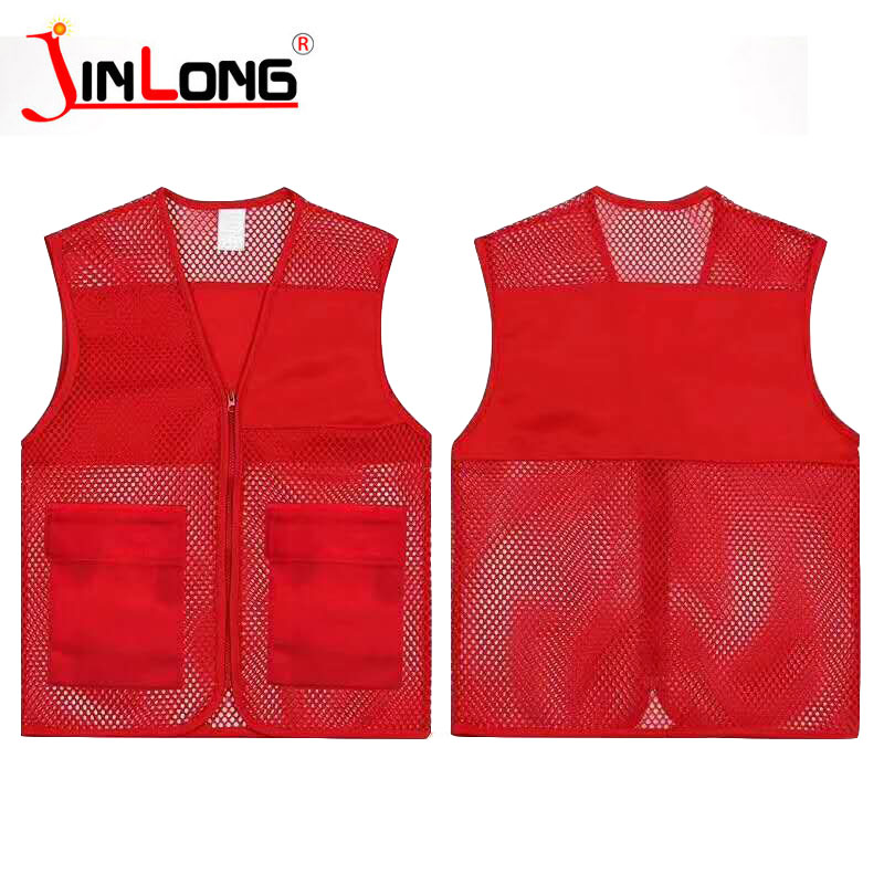 Security Reflective Vests High Quality 80g Construction Vests