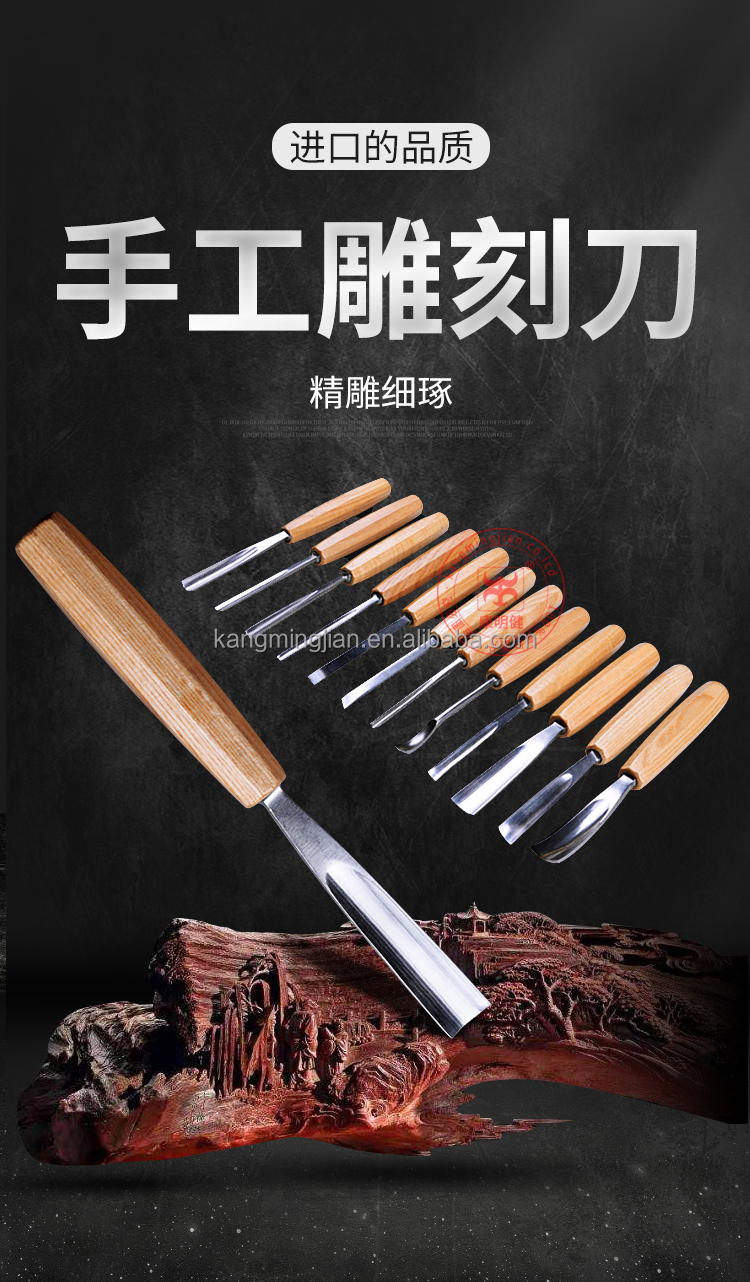Wood Carving Tools Detail 1