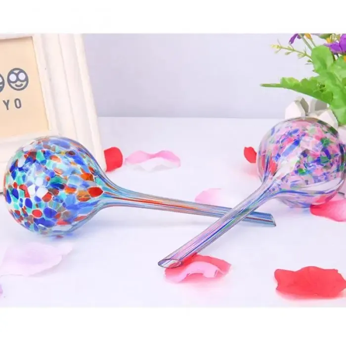 Automatic Watering Pear Balls Glass Drip Irrigation Can Lazy Hydro Bonsai Garden Tools Self-Watering Ball