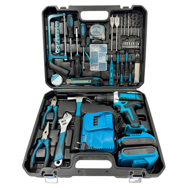 New Household Multifunctional Screwdriver Kit Craftsman Power Drill Combo Kit Woodworking Tool Set Screwdriver Electric Drill