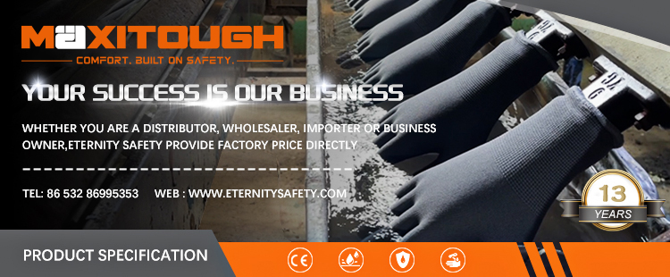 Foam Nitrile Palm Coated Work Gloves Banner