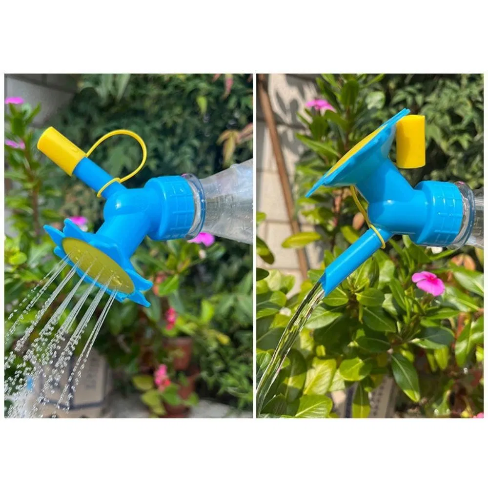 Single/Double Head Sunflower Shape Watering Cap Plant Sprayer Gardening Tool Esg20074