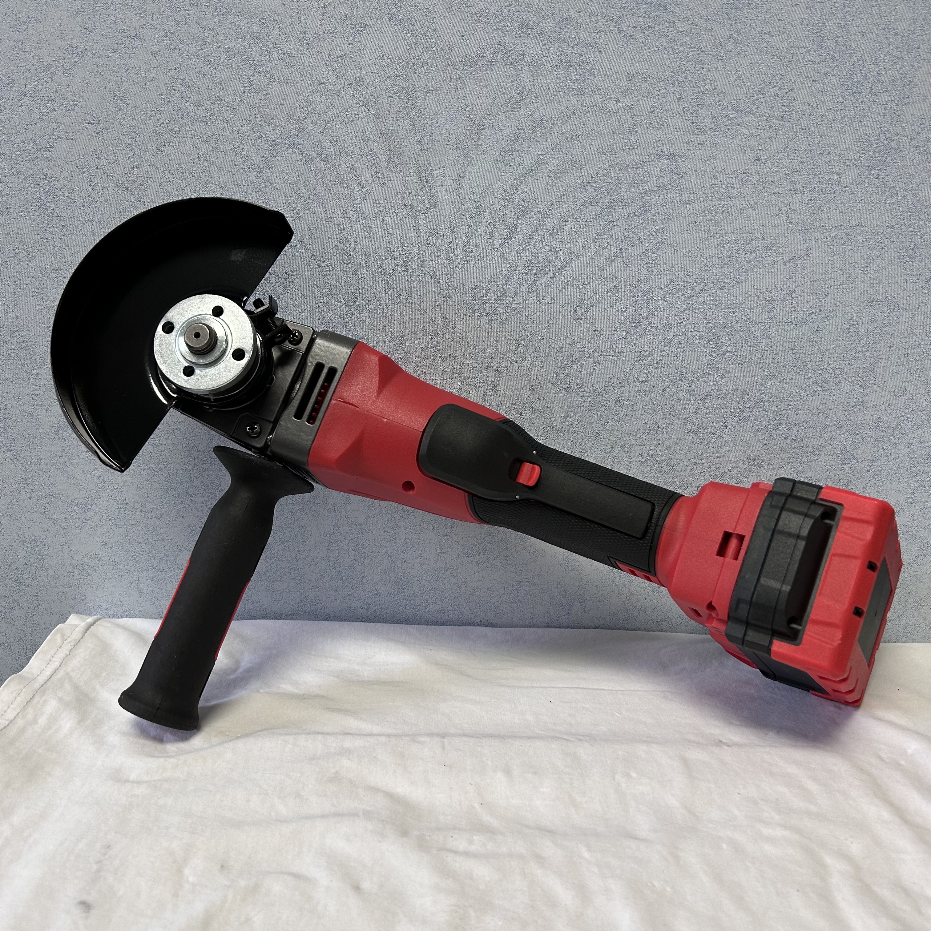 4-In-1 Cordless Red Brushless Tool Set Hammer Drill Impact Wrench Angle Grinder 4 Machines 4 Batteries 2 Industrial
