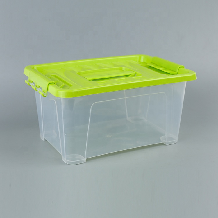 Best Price Large PP Plastic Thickened Lidded 19L Dustproof Multifunction Minimalist Tool Organizer Storage Box Solid Color 10kg
