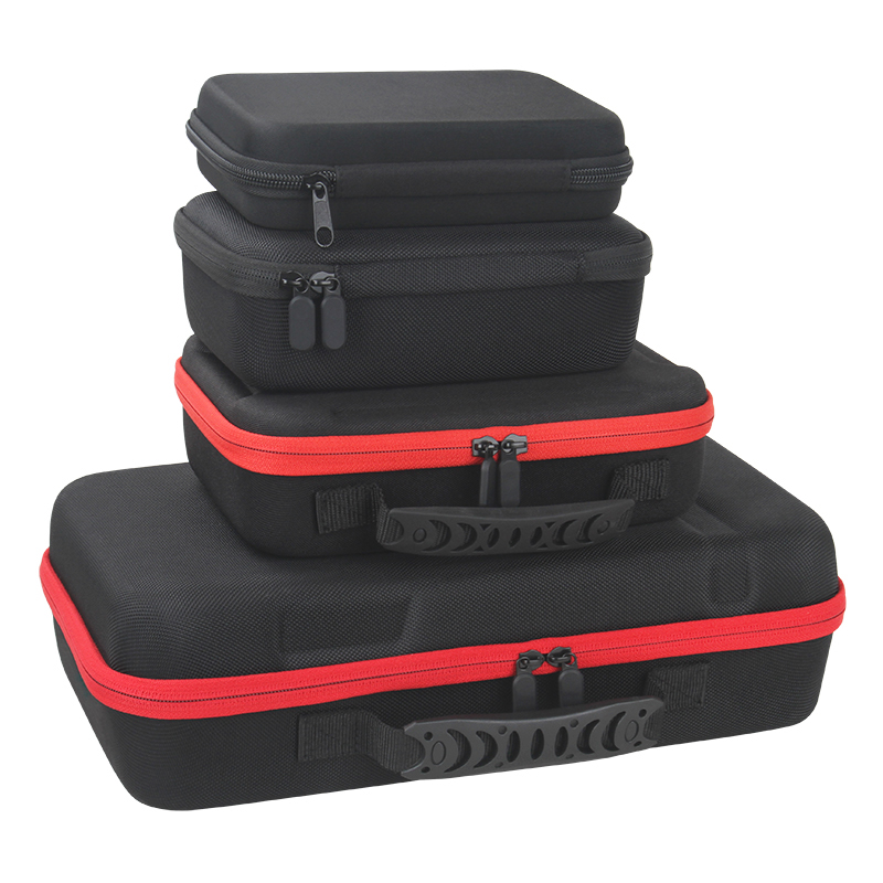Manufacturer Custom Waterproof Storage Tool Organizer With Handle Zipper, Travel Soft Carrying EVA Case With Foam