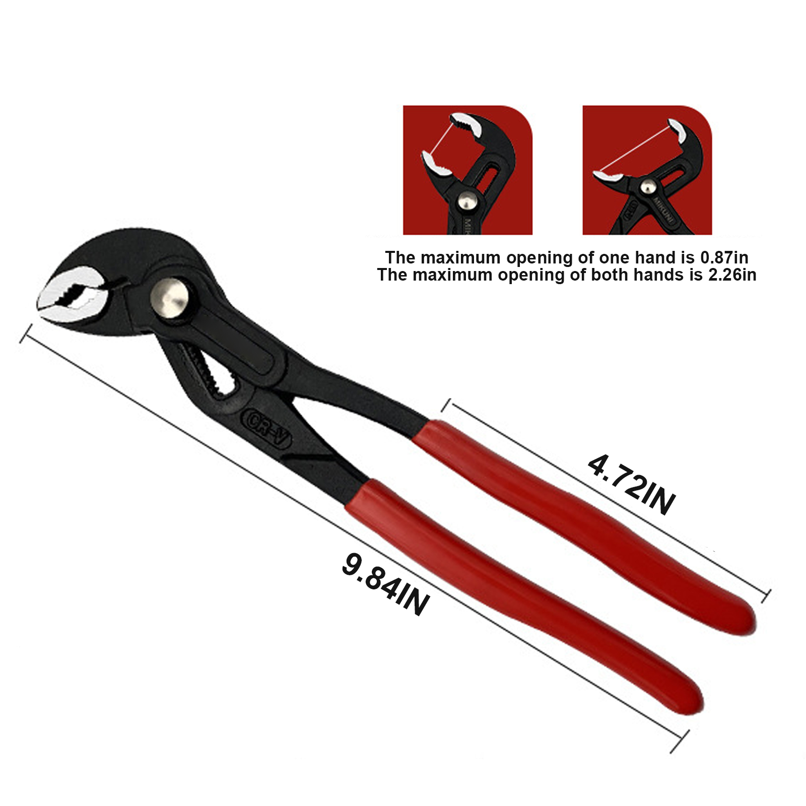 Fast Water Pump Pliers applications