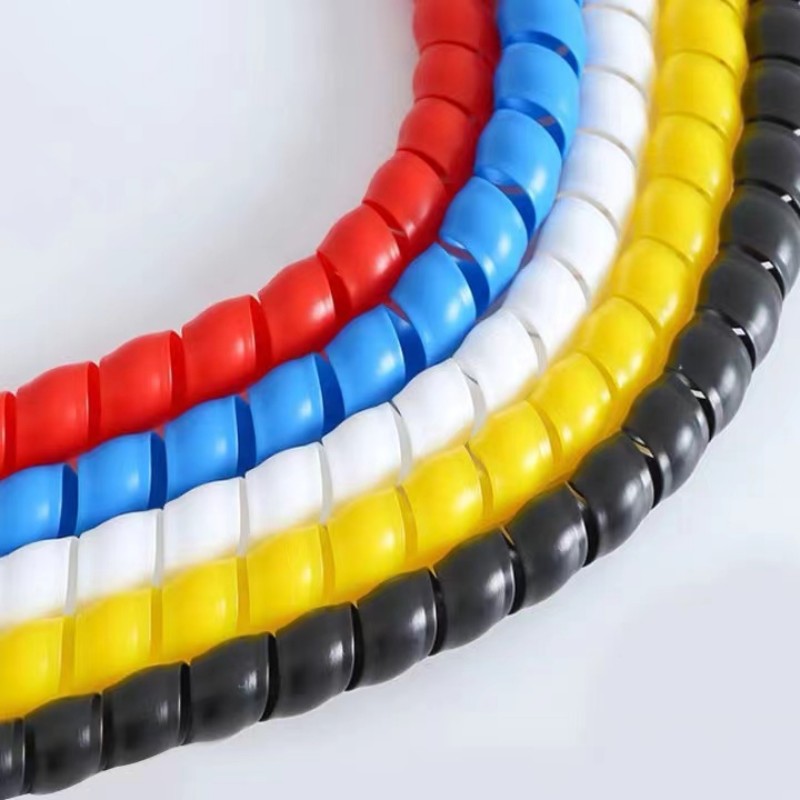 High Quality Protective Spiral Hose Guard Plastic PP Polypropylene Hydraulic Hose Protection Wrap