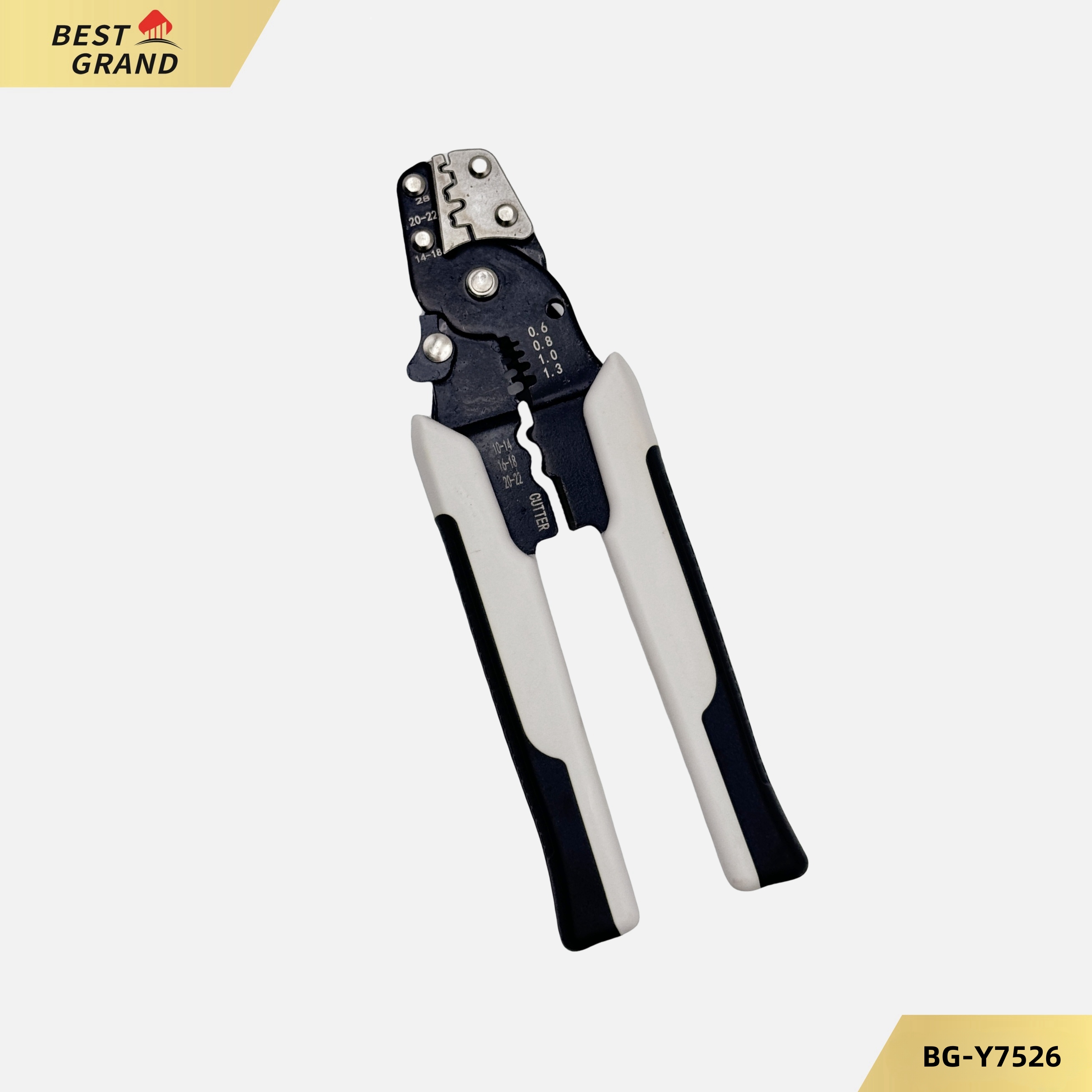 Customizable Crimping Tool DIY Electrician Wire Stripper - 65Mn Steel Material