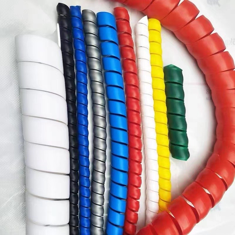 High Quality Protective Spiral Hose Guard Plastic PP Polypropylene Hydraulic Hose Protection Wrap
