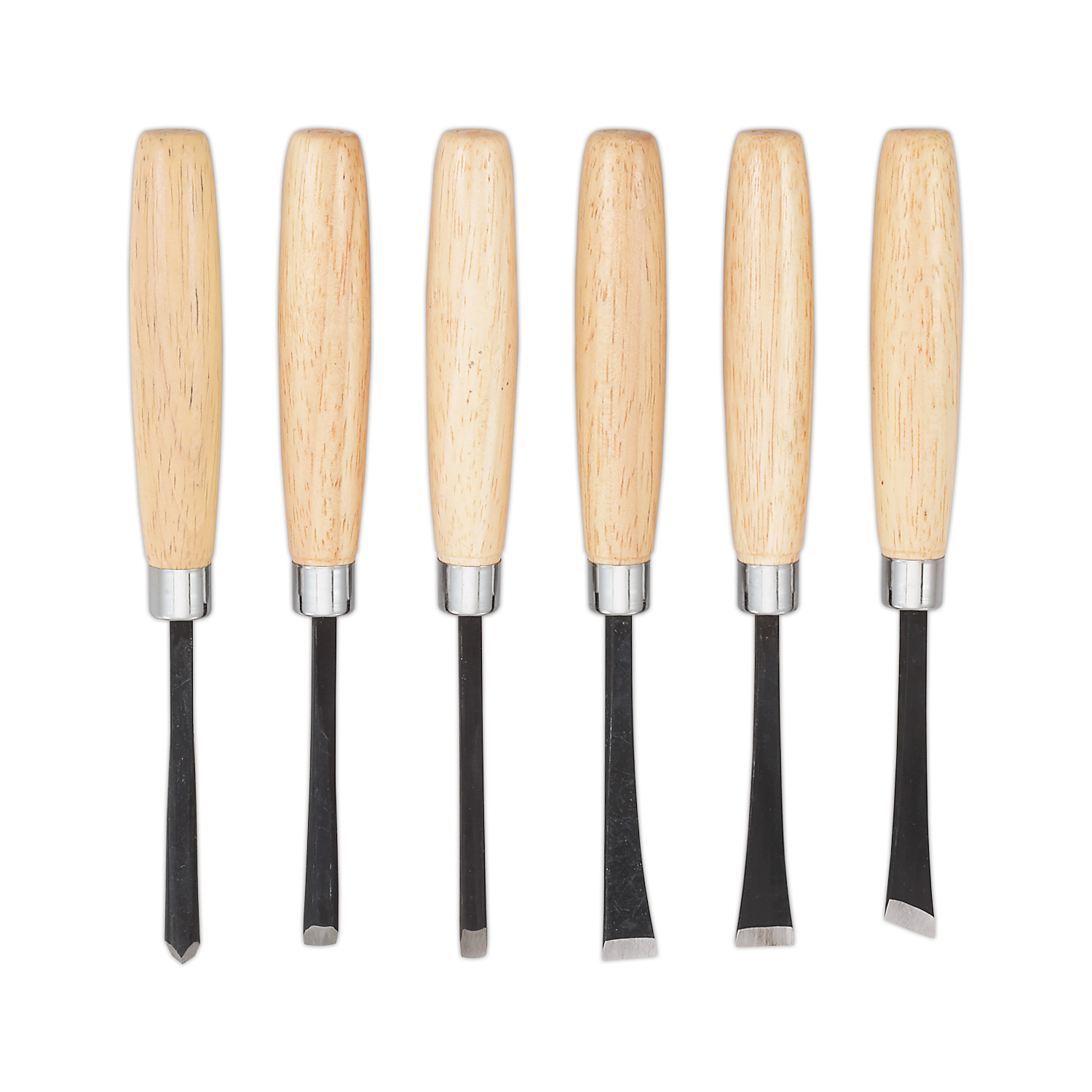 Wholesale DIY Wood Carving Tools Chisel Set with Sharp Blades 6-Piece