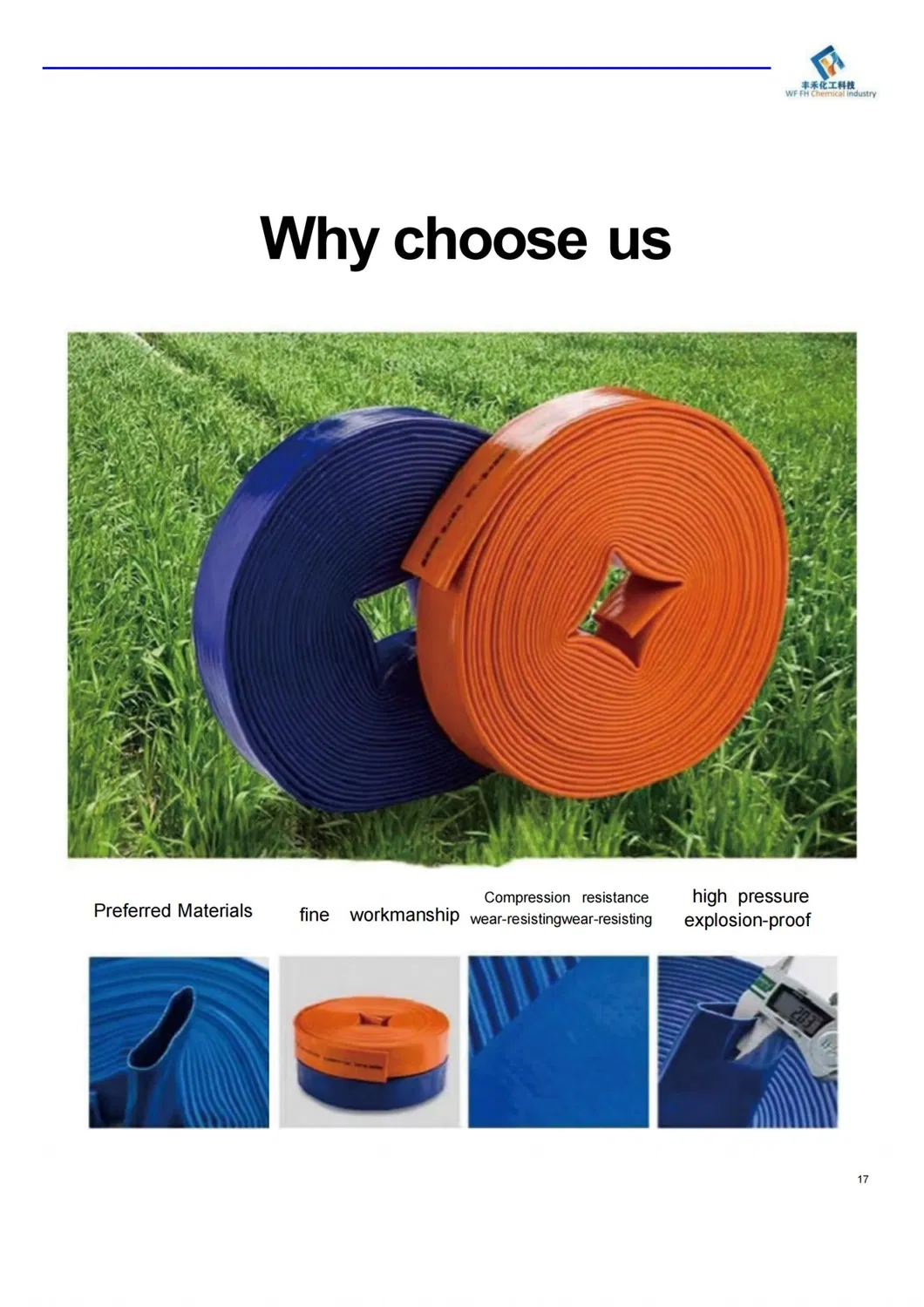 High Pressure Irrigation Hose Performance on Field