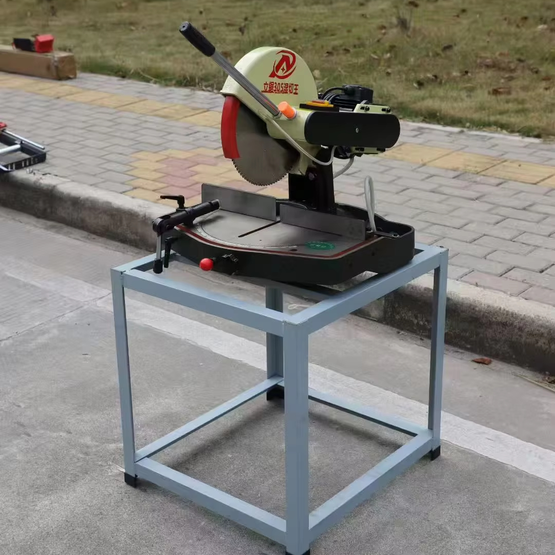220v 380v Windows And Door Single Head Cutting Saw For Aluminum Portable Saw Machine 305mm 355mm 406mm Saw Blade Machine