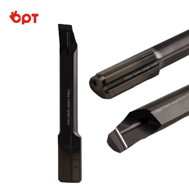 OPT High Precision Tungsten Steel Double Sided Boring Bar Internal Hole Cutting Efficient Metalworking Lathe Boring Tool