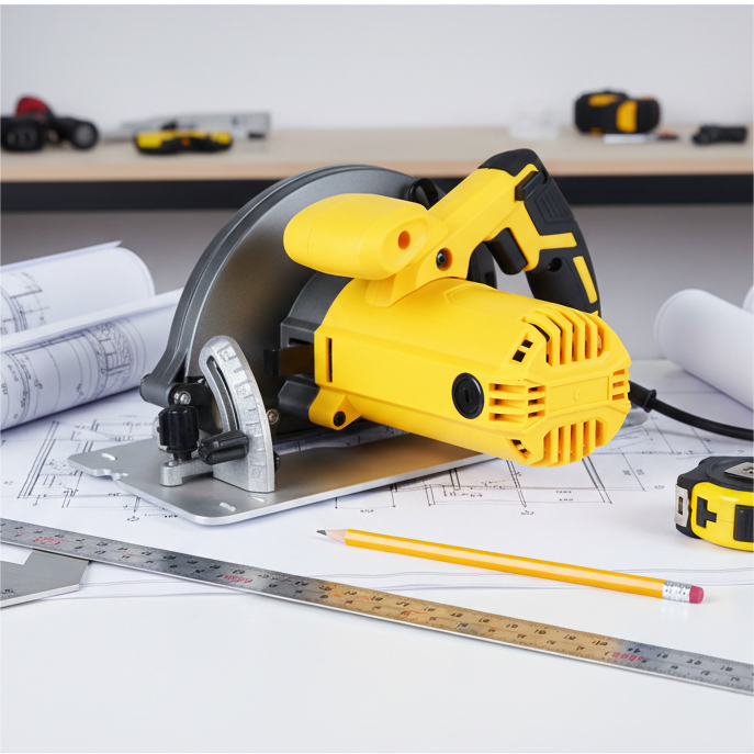 Factory Wholesale Brushless Cordless Electric Circular Saw 185mm Blade Diameter DIY Industrial Power Tools for Woodworking