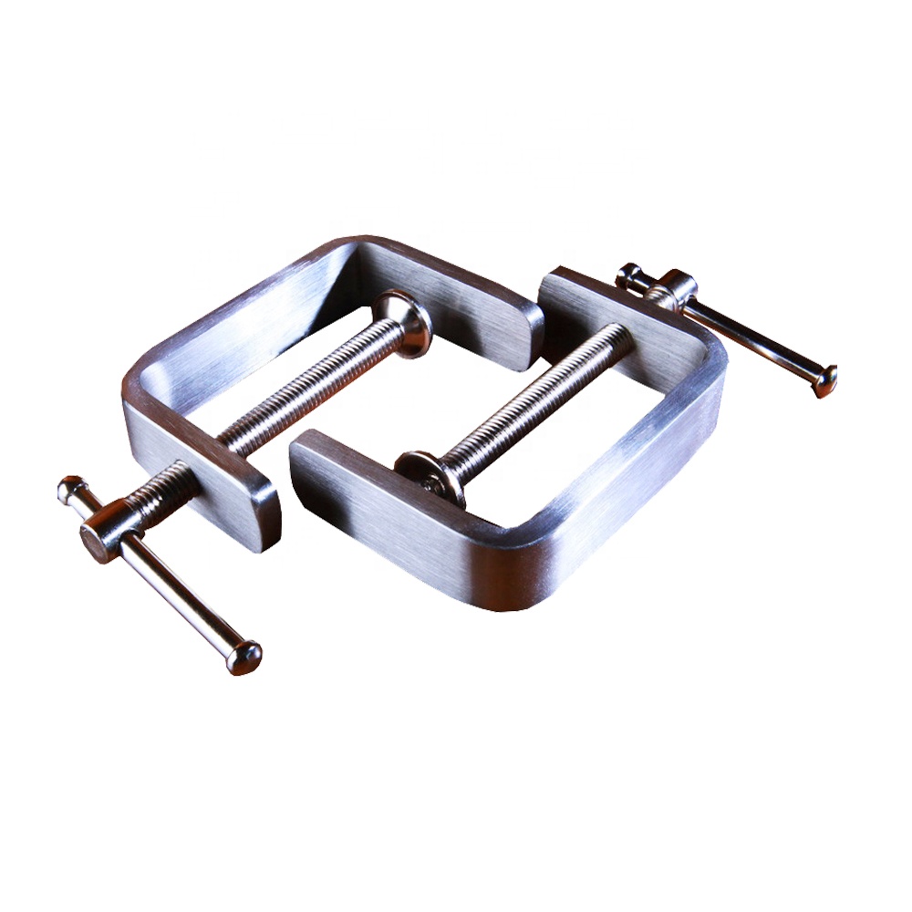 High Quality Brushing Stainless Steel Table G Clamp For Woodworking