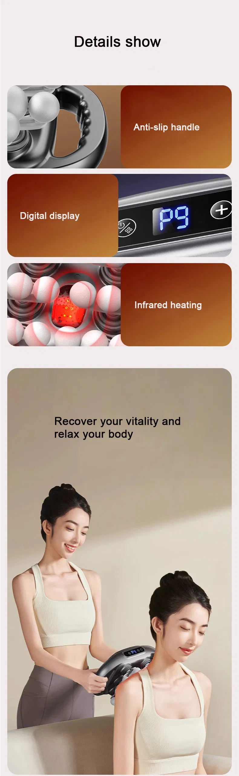 Massage Gun Detail 14