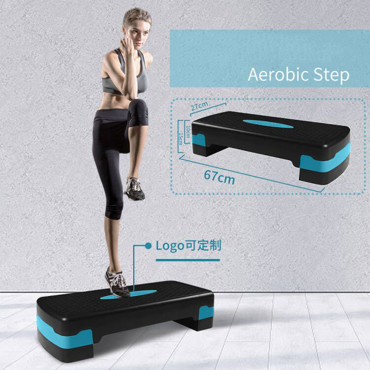 Home Gym Exercise Fitness Workout Adjustable High Step Aerobic Platform