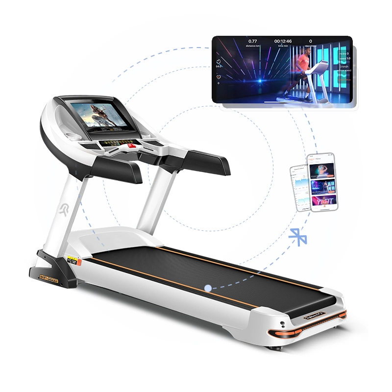 Wholesale Laufband Treadmill Running Machine Fitness Home New Treadmill with Ypoofit APP Best Treadmill Factory