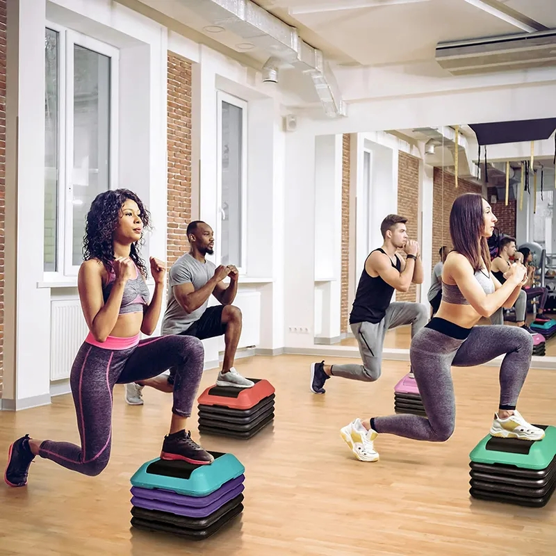 New Fitness Adjustable Workout Aerobic Stepper Aerobic Step Platform