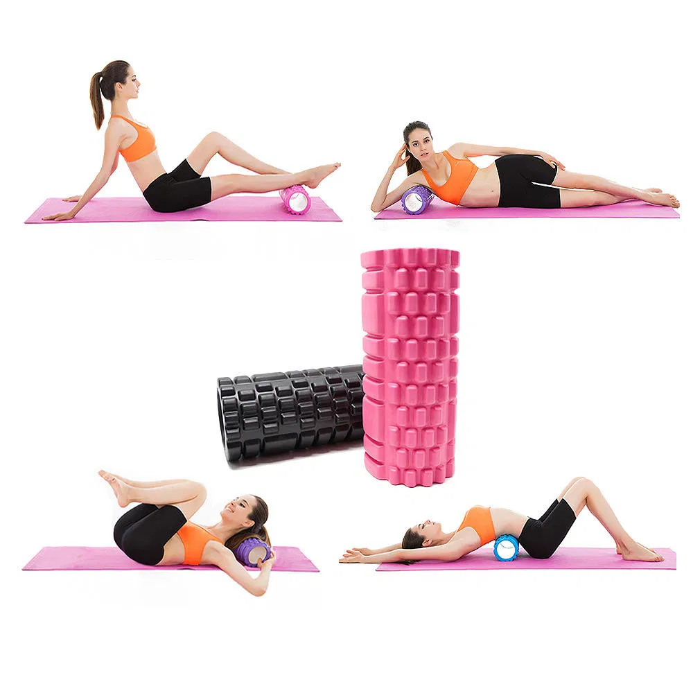 Multi Style Foam Roller 33cm 45cm Exercise Roller Deep Tissue Massager for Muscle Massage Gym Yoga Use Therapy Massage Roller