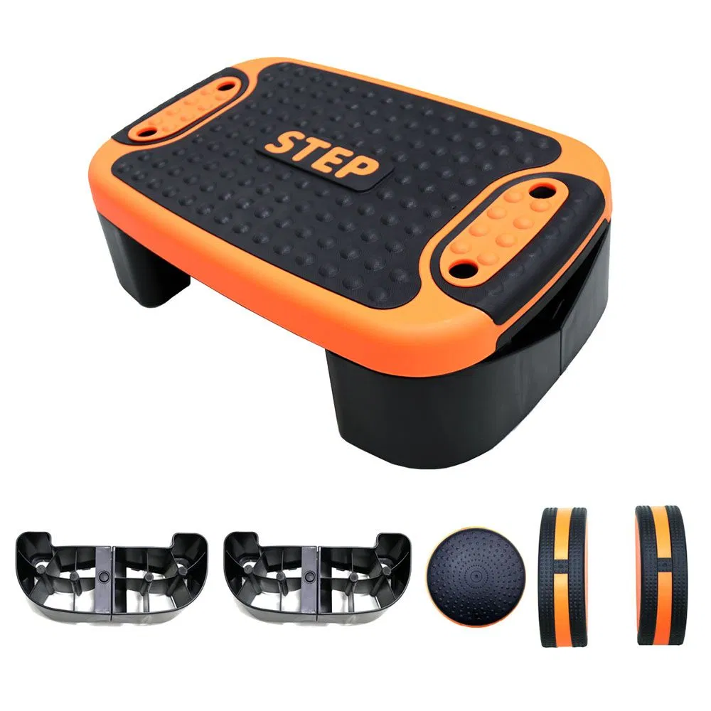 Multi-Functional Aerobic Step Platform for Total Body Fitness Workouts