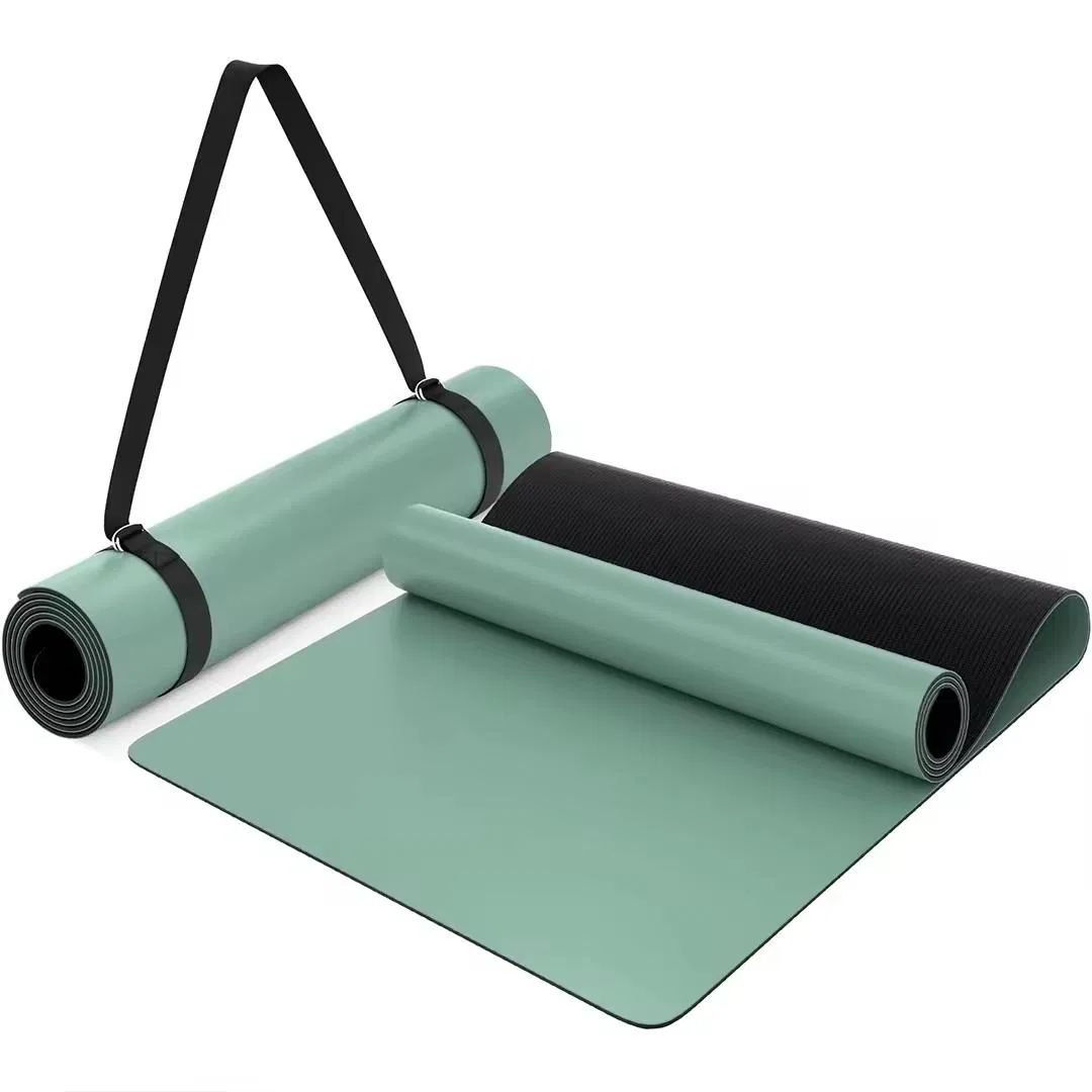 Fitness Equipment Body Building PU Rubber OEM Accept Non Slip Yoga Mat