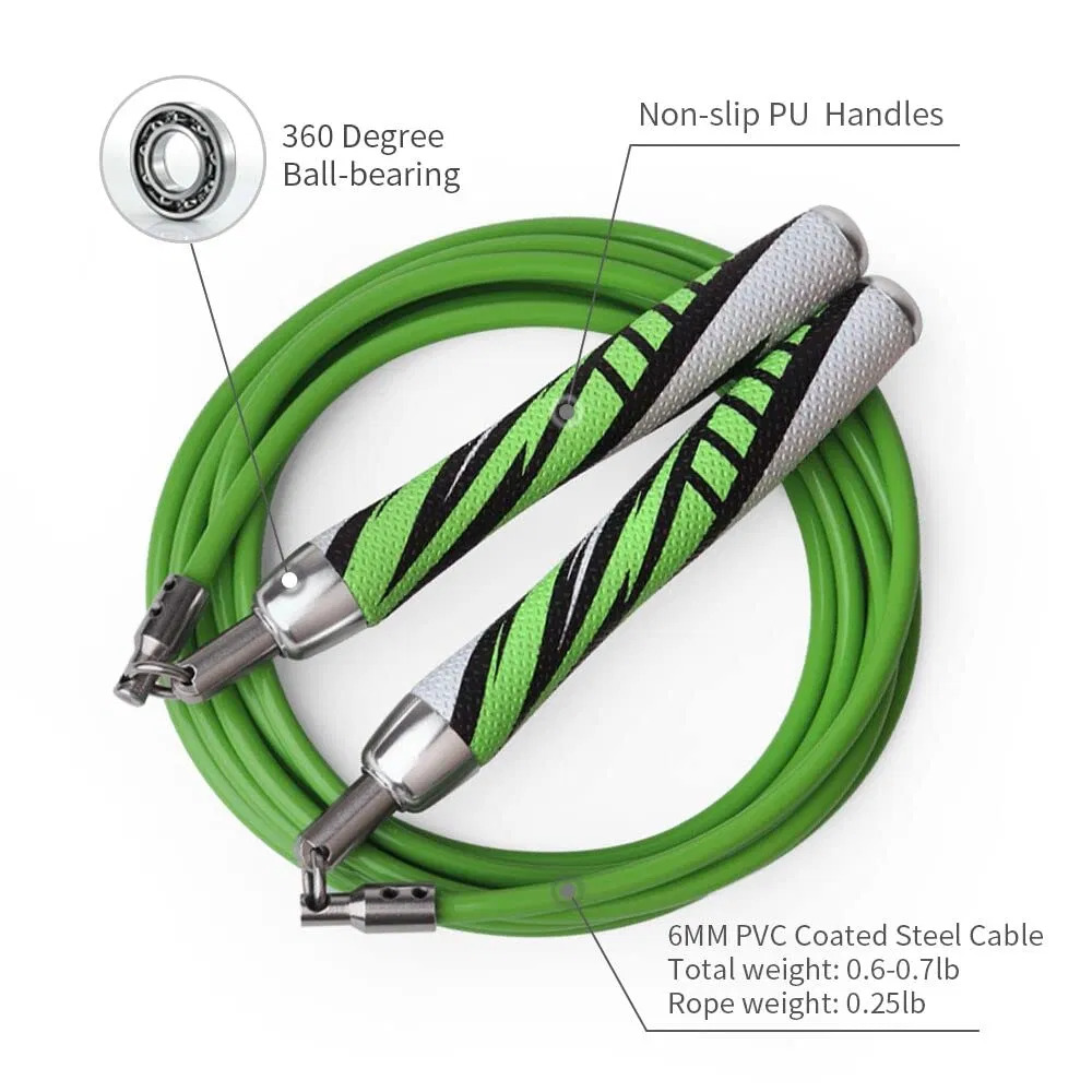 Hot Selling Wholesale Sporting Goods Home Gym Equipment Sport Home Fitness Product Equipment Leather Handles Non-Slip Jump Skipping Rope