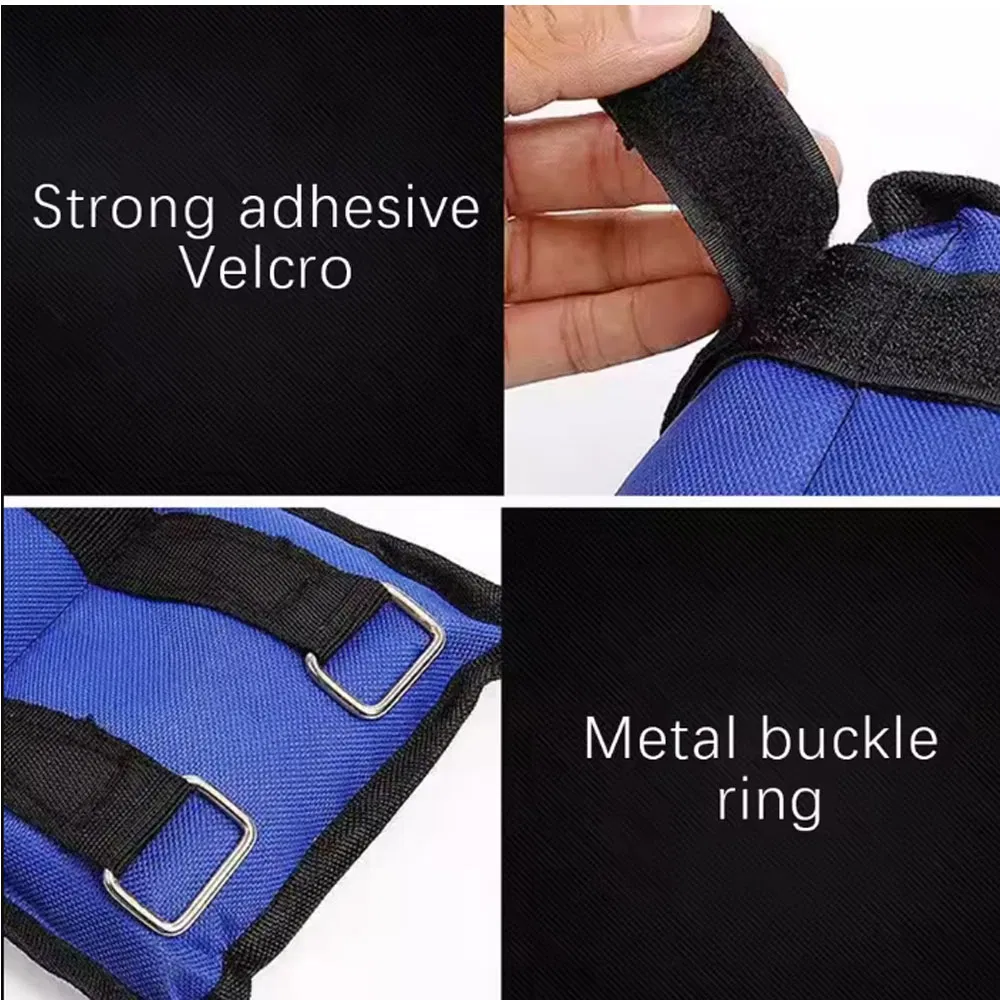 Ankle Weights Leg Wrist Sand Bag Strap Resistance Strength Training Equipment