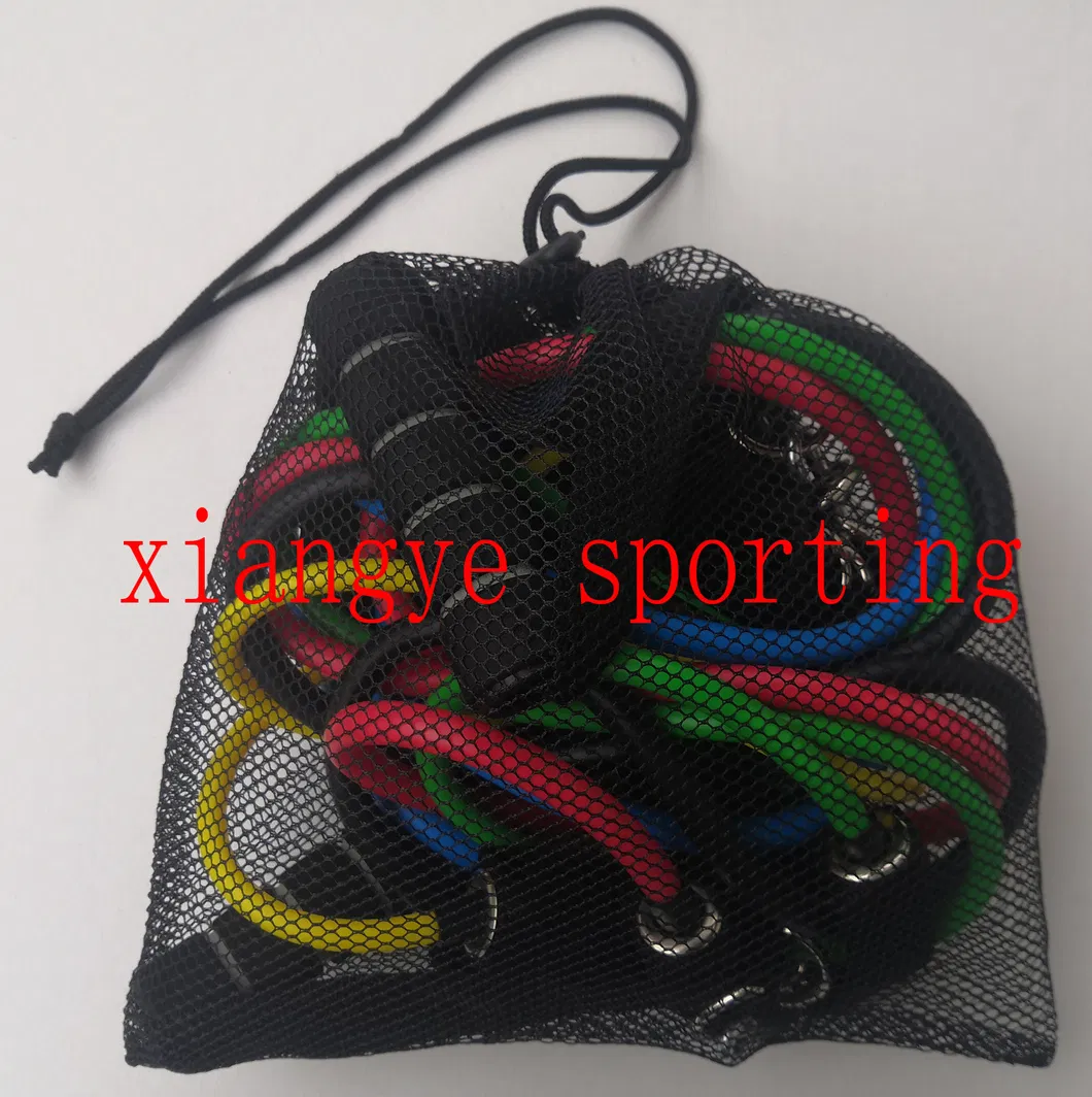 Single Resistance Tubes Exercise Rubber Band with Comfortable Handles